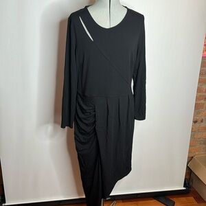 City Chic black plus size dress for women size 16 W